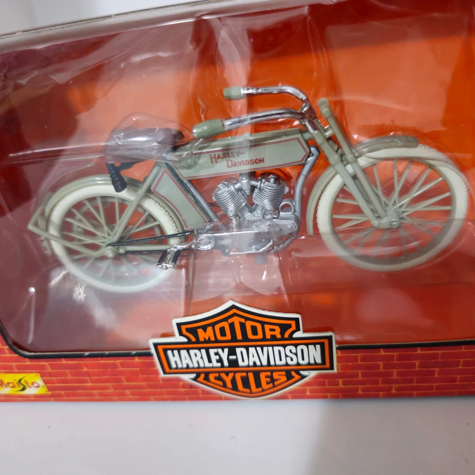 Harley Davidson Maisto 1909 Twin 5d V-twin 1:18 Die Cast Series 5 #31360 Foto 4 de 4