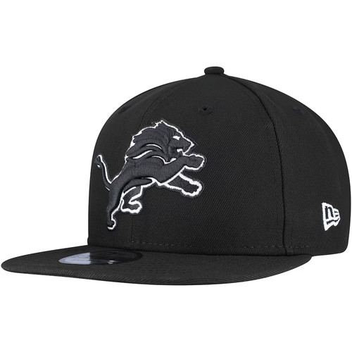 Casquette snapback New Era Detroit Lions noir et blanc 9FIFTY 950 - Photo 1/7