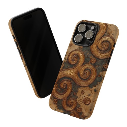 For iPhone | Samsung Galaxy | Pixel Phone Case - Ancient Spiral Aged Parchment - 第 38/239 張圖片