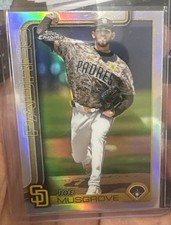 2025 Topps Chrome - Joe Musgrove #55 REFRACTOR