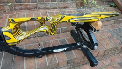 Ruger 10/22 YELLOWCAMO Extreme Stock with studs FOR FACTORY BARRELS FREESHIP 193
