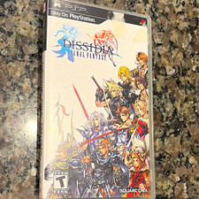 Square Enix Dissidia Final Fantasy Sony PSP 2008 Fighting NTSC-U/C Manual