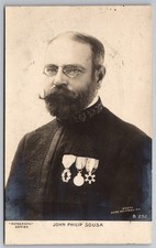 Composer John Philip Sousa - Rotograph MCINTOSH - Real Photo Postcard Q
