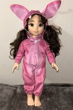 Disney ILY 4Ever Stitch Inspired Angel Doll In Hoodie Pajamas 18  