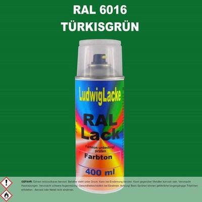 Decospray Lackspray nach RAL Sprühfarbe Sprühlack Spraydose Lack Farbe 400ml 