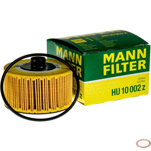Mann ÖLfilter Mit Dichtring FüR Dacia Sandero II Duster 1.3 Tce 150 4X4 1.0-image