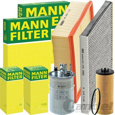 MANN-FILTER INSPEKTIONSPAKET passend für 2.5 TDI VW PASSAT 3B 150+163+180 PS