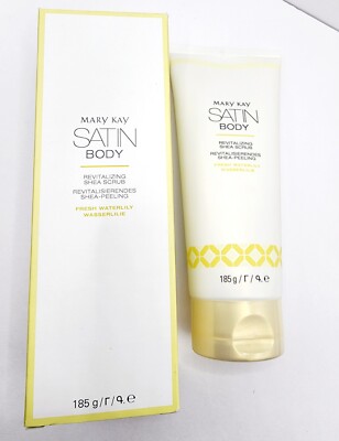 MARY KAY FRESH WATERLILY SATIN BODY REVITALIZING SHEA SCRUB. LIMITED EDITION.