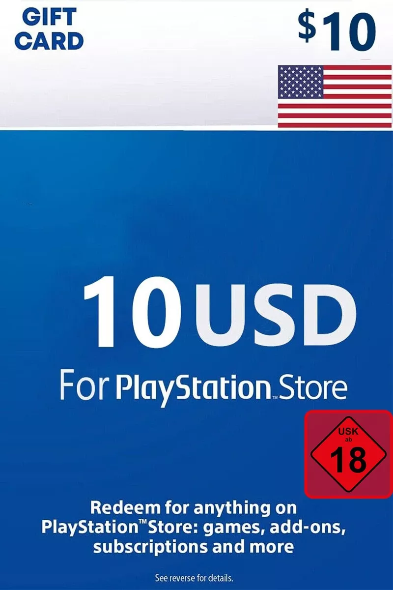 PlayStation Store Gift Card $10 | GameStop