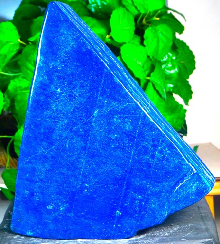 GROSSES LAPISLAZULI HANDPOLIERTES KRISTALL MINERAL EXEMPLAR 17 PFUND AUS AFGHANISTAN - Bild 1 von 16