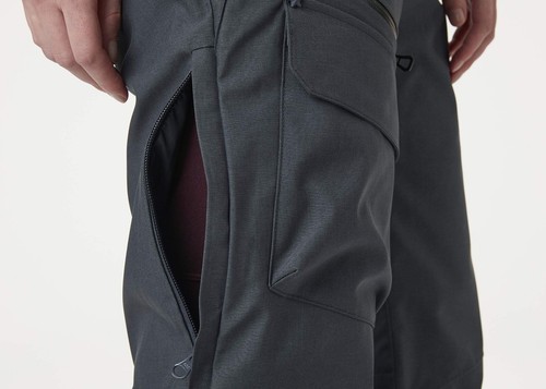 Helly Hansen Women’s Powderqueen Bib Ski Snowboard Pants Slate Medium 65643 $300 - Picture 6 of 7