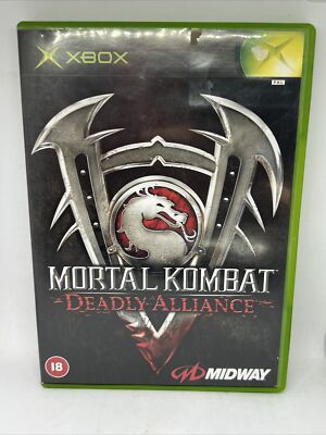 Mortal Kombat Deadly Alliance (Xbox, 2002) PAL komplett mit Handbuch Retro selten