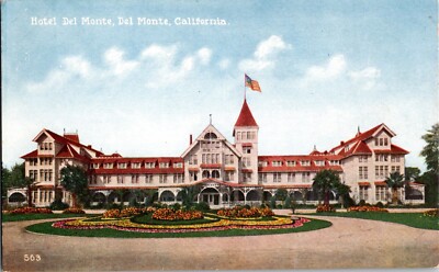 KAPPYS ANTIQUE POST CARDS HOTEL DEL MONTE CA  (316)