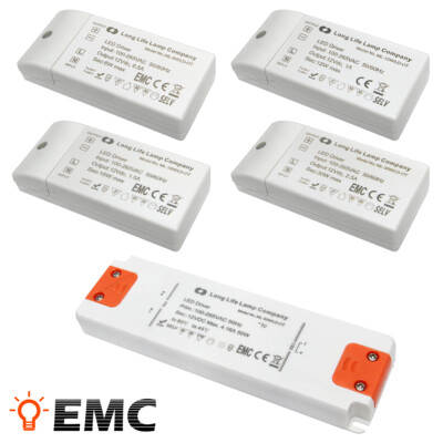 LED Driver Transformer DC 12v - 6w, 12w, 18w, 30w, 50w for MR11, MR16 ...