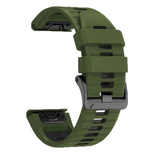 Quick Fit Silicone Strap Watch Band For Garmin Fenix 8 E 7 7X 6 6X Pro 5 5X Plus - Picture 15 of 172