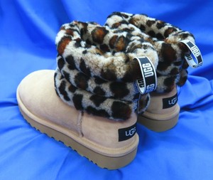 ugg fluff mini quilted leopard