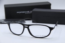 NEW PORSCHE DESIGN P'8138 C BLACK AUTHENTIC EYEGLASSES 58-15
