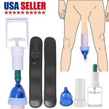 Vacuum Cup Handle Male Penis Extender Stretcher Pump Hanger Enlargement Big US