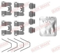 Quick Brake 109-0137 ZubehöRsatz, Scheibenbremsbelag FüR Hyundai KIA