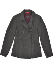 Marc O'polo Womens Pea Coat Eu 36 Small Grey Wool Vn02