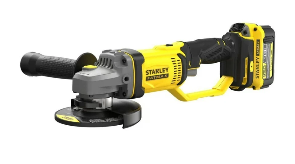 Amoladora inalámbrica STANLEY SCG400M2K-B3 20V 4Ah Foto 3 de 4