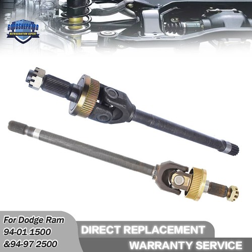 Pair Front Left+Right Axle Shafts For 19942001 Dodge Ram 1500 / 9497 Ram 2500 eBay