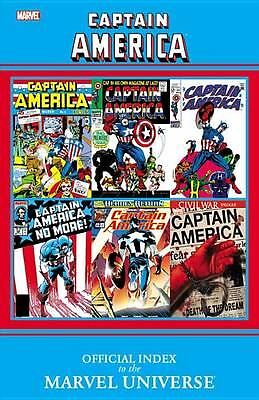 Captain America: Official Index to th, None, Like New, Paperback - 第 1/1 張圖片