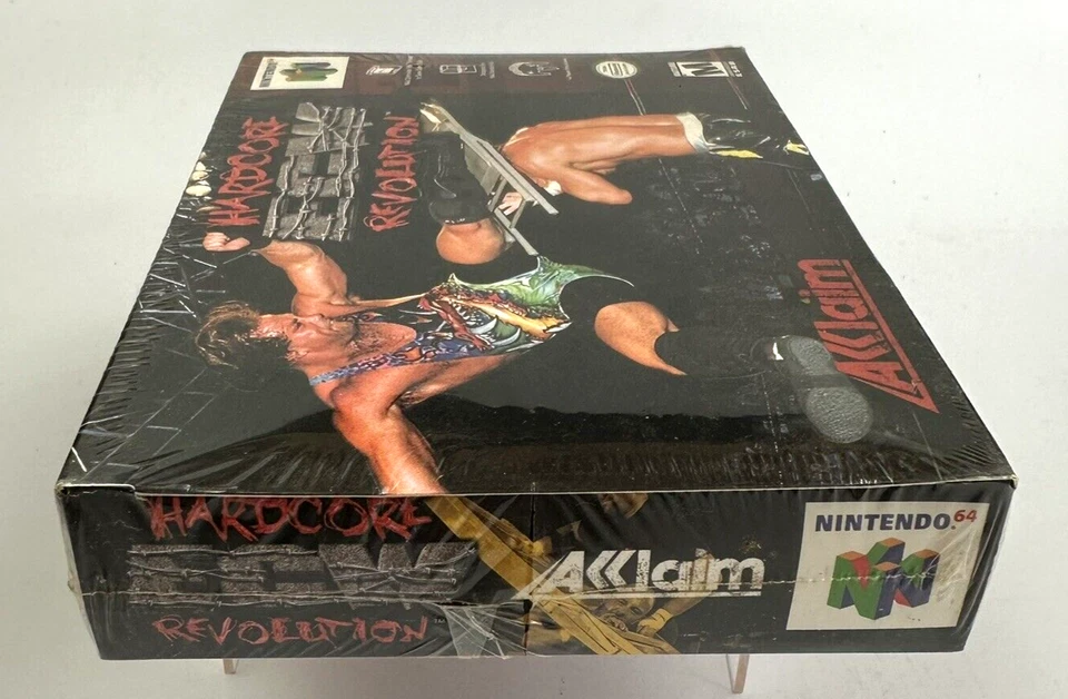 Nintendo 64 ECW Hardcore Revolution, New And Sealed - Image 4 of 4