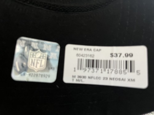 New Orleans Saints New Era Crucial Catch TYE DYE Stretch Hat 39THIRTY M/L NWT - Picture 6 of 6