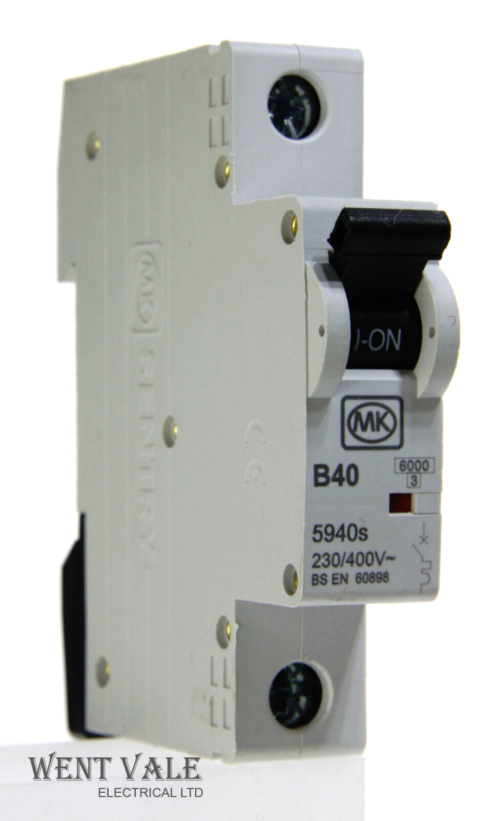MK Sentry 05940s - S5 - 40a Type B Single Pole MCB Used
