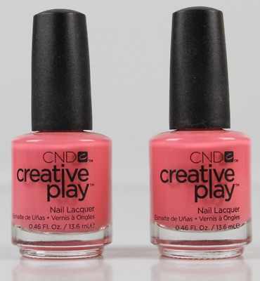  CND Creative Play Jammin Salmon #405 Nagellack Nail Polish 2 x 13,6 ml K12-405