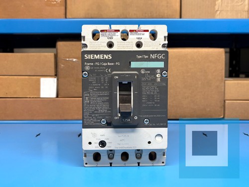 Siemens NFL3B125 125A 3-Pole 600Y/347V Circuit Breaker 3VL3125-3RR30-0AA0 - OPEN