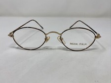 Moda Italia 111 COL.96 45-18-140 Demi Amber/Gold Full Rim Eyeglasses Frame UK18
