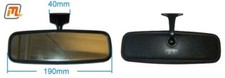 Ford Escort MK3 Interior Mirror Black (Dimming, With Mirror Arm)
