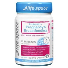 Life Space Probiotic  Pregnancy  Breastfeeding 50 Capsules