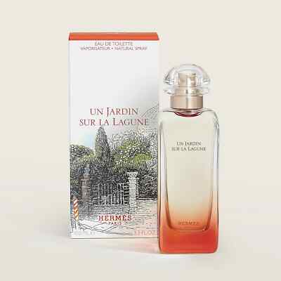 Un Jardin Sur La Lagune 3.4/3.3 Oz Eau de Toilette  Spray By Hermes New In Box