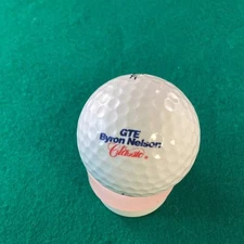 GTE BYRON NELSON CLASSIC (TPC Las Colinas, Irving, Texas) Logo Golf Ball