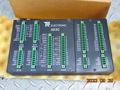 NEW TR ELECTRONIC AK40 APPLICATION MODULE AXIS CASSETTE 456-32001