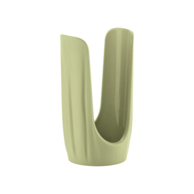 GUZZINI GLASHALTER AUS RECYCELTEM KUNSTSTOFF Ø9,5 X H18,5 CM - ERDE
