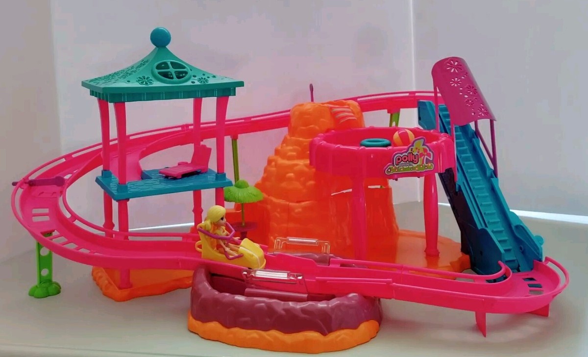 Theme Park Parque De Polly Pocket Polly Pocket Roller Coaster