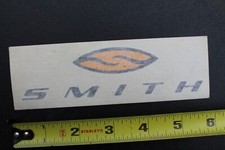 SMITH Sunglasses Black Yellow Surf Snow Vintage OG Surfing STICKER Window DECAL