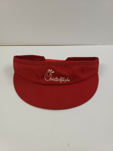 Chick-fil-A Embroidered Visor Hat Red 