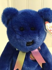 TY Beanie baby Buddy CLUBBY the BEAR 14" Plush Toy RT