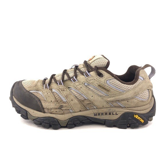 Merrell Moab 2 scarpe da trekking impermeabili donna taglia 8 EU 38 5 polvere oliva outdoor