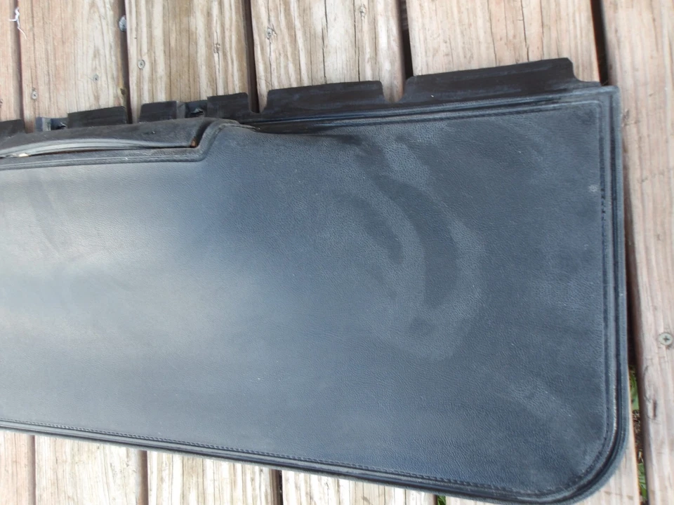1971-1974 Plymouth Satellite Road Runner B Body OEM Black Lower Door Panels 2 DR - Image 4 of 4
