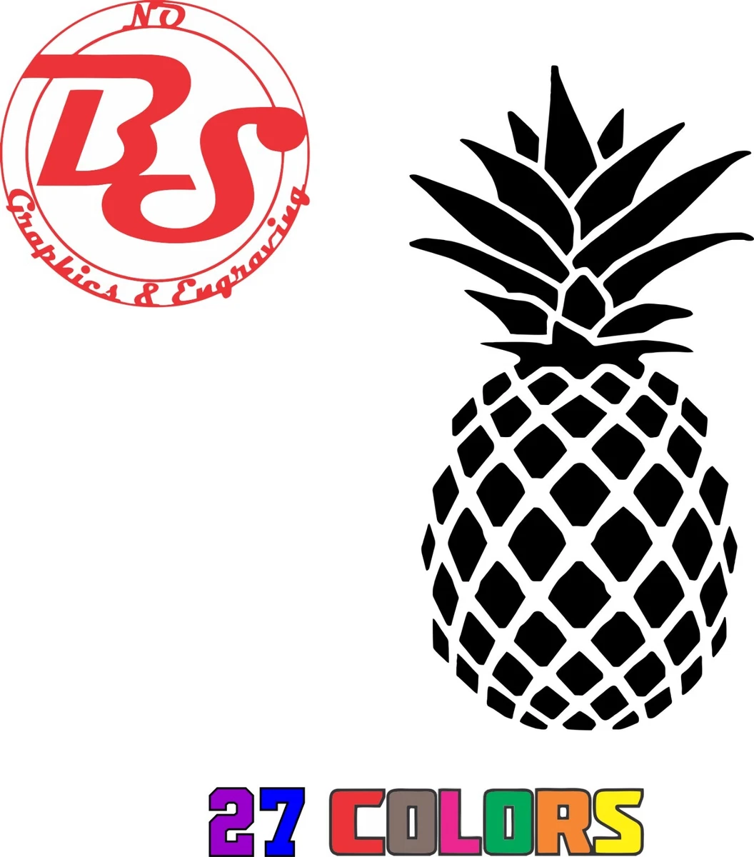 Pineapple Diamond Emoji Decal Funny Swinger LS XxX Adult Car Meme noBS |  eBay