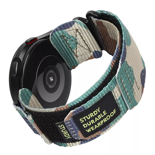 Rugged Nylon Sports Strap with Woven Loop Design For Samsung Galaxy Watch Band - Picture 16 of 23