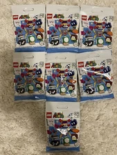 🍄 LEGO Character Packs Super Mario Series 3 (Lot of 7) Blind Bags (71394)👌🆕️