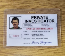 Magnum, P.I. TV Series ID Badge-Cosplay prop costume