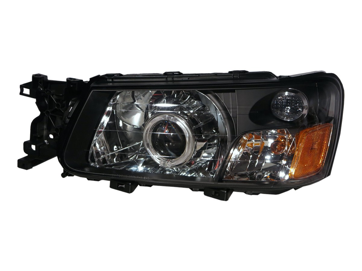 For Subaru Forester SG MK2 03-04 Guide LED Angel-Eye Projector